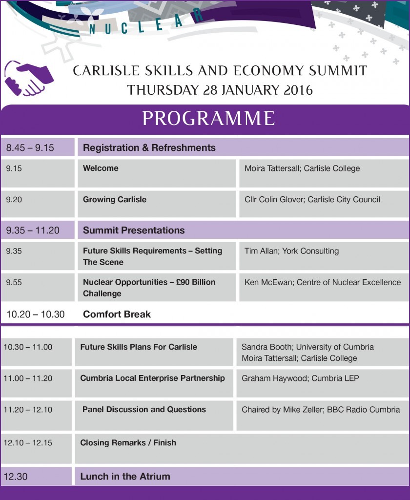 Carlisle Skills and Economy Summit