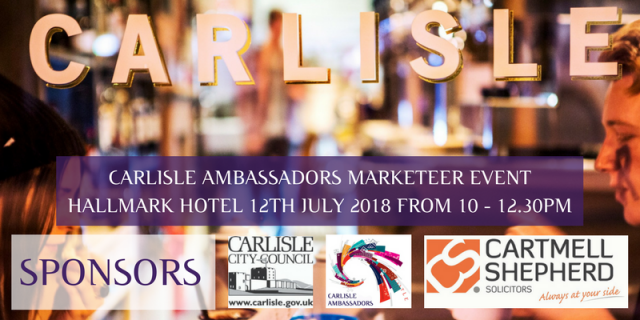 Carlisle Ambassadors Marketeer Event 2018